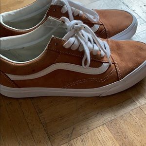 VANS Old Skool (Pig Suede)  Shoes Leather Brown